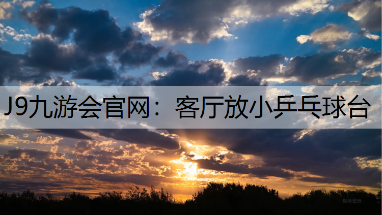 客厅放小乒乓球台
